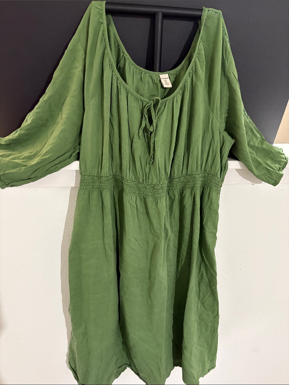 Old Navy Olive Green Maxi Dress
